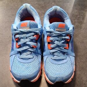 Nike Athletic Shoes in Blue and Orange